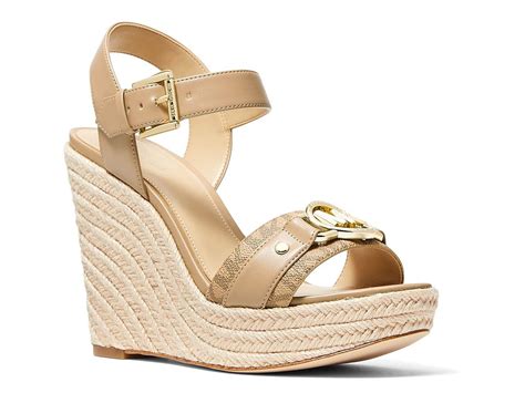 michael kors white espadrilles|michael kors espadrille wedges.